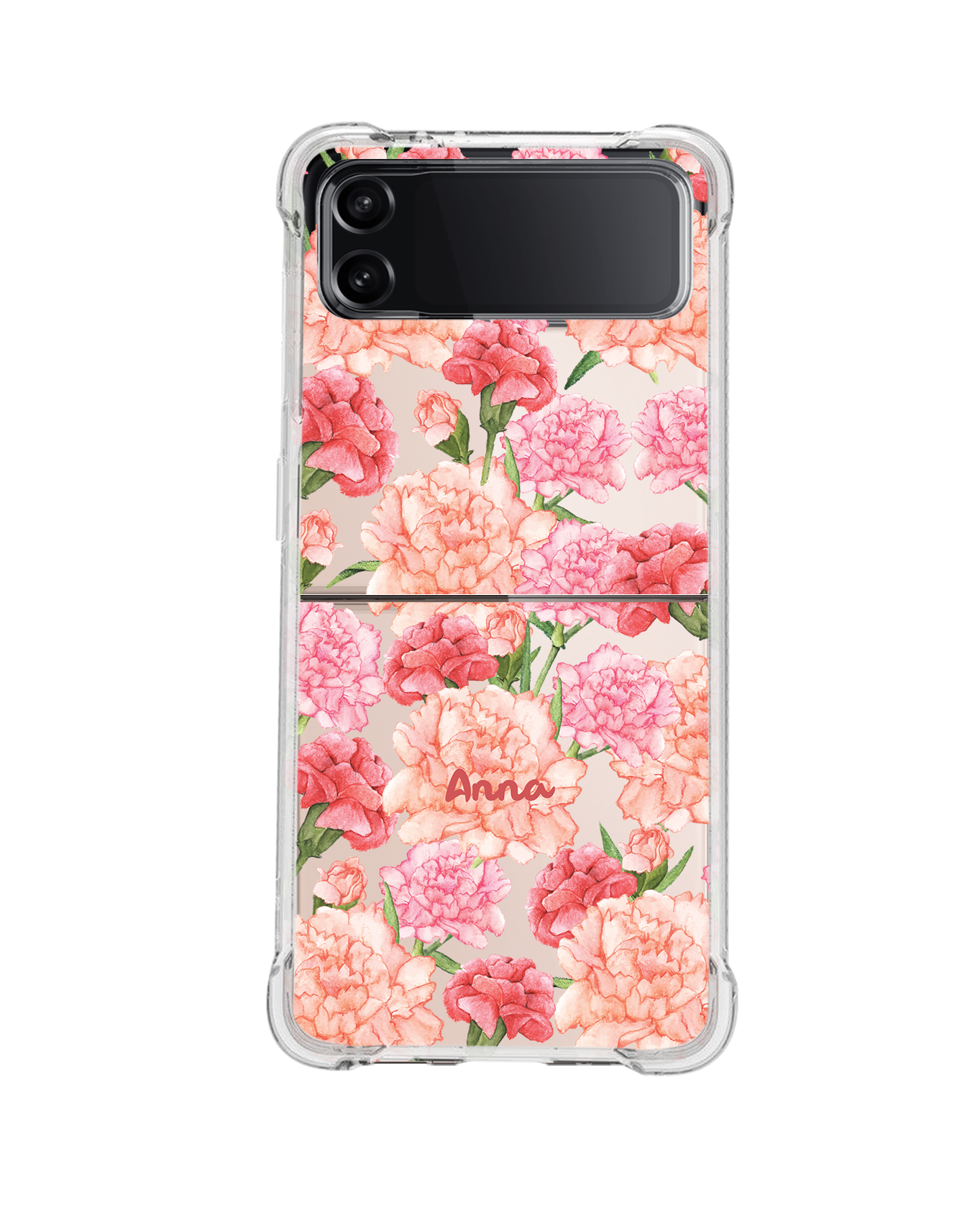 Android Flip / Fold Case - January Carnation