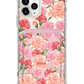 iPhone Magnetic Wallet Case - January Carnation