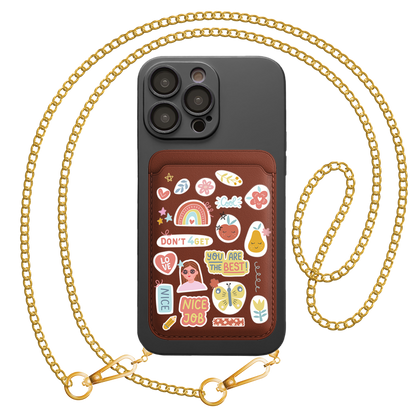 iPhone Magnetic Wallet Silicone Case - You are The Best 1.0