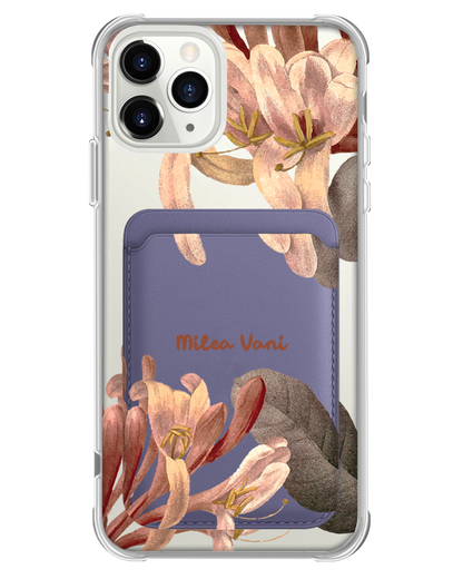 iPhone Magnetic Wallet Case - June Honey Suckle