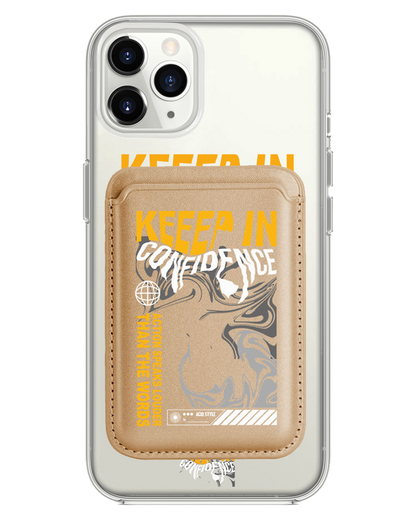 iPhone Magnetic Wallet Case - Keep in Confidence