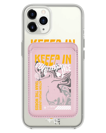 iPhone Magnetic Wallet Case - Keep in Confidence
