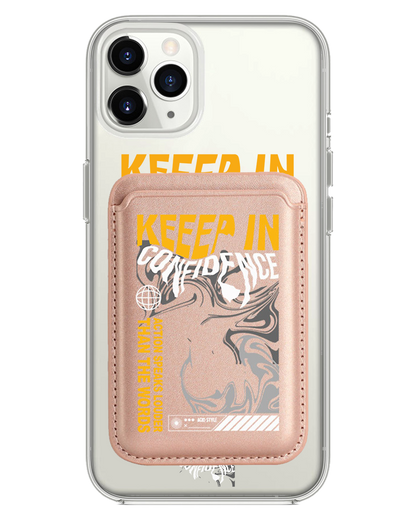 iPhone Magnetic Wallet Case - Keep in Confidence