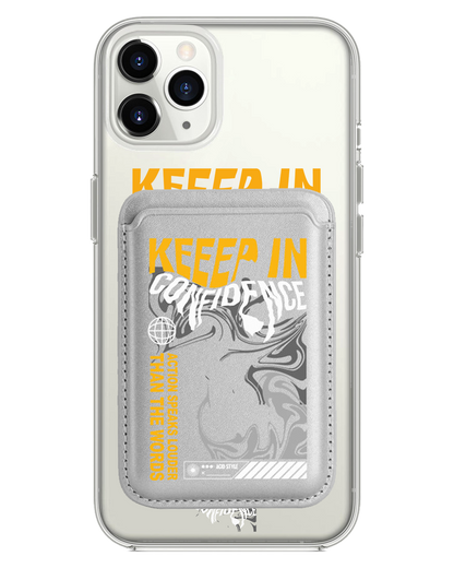 iPhone Magnetic Wallet Case - Keep in Confidence