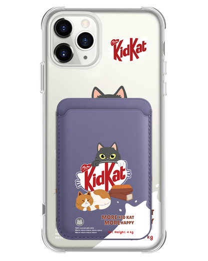 iPhone Magnetic Wallet Case - Kidkat
