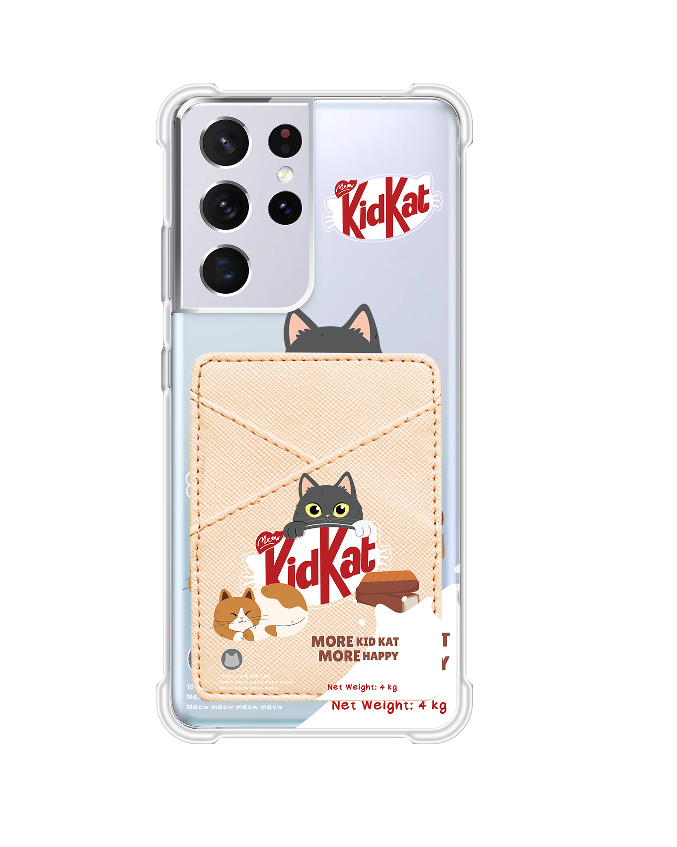 Android Phone Wallet Case - Kidkat
