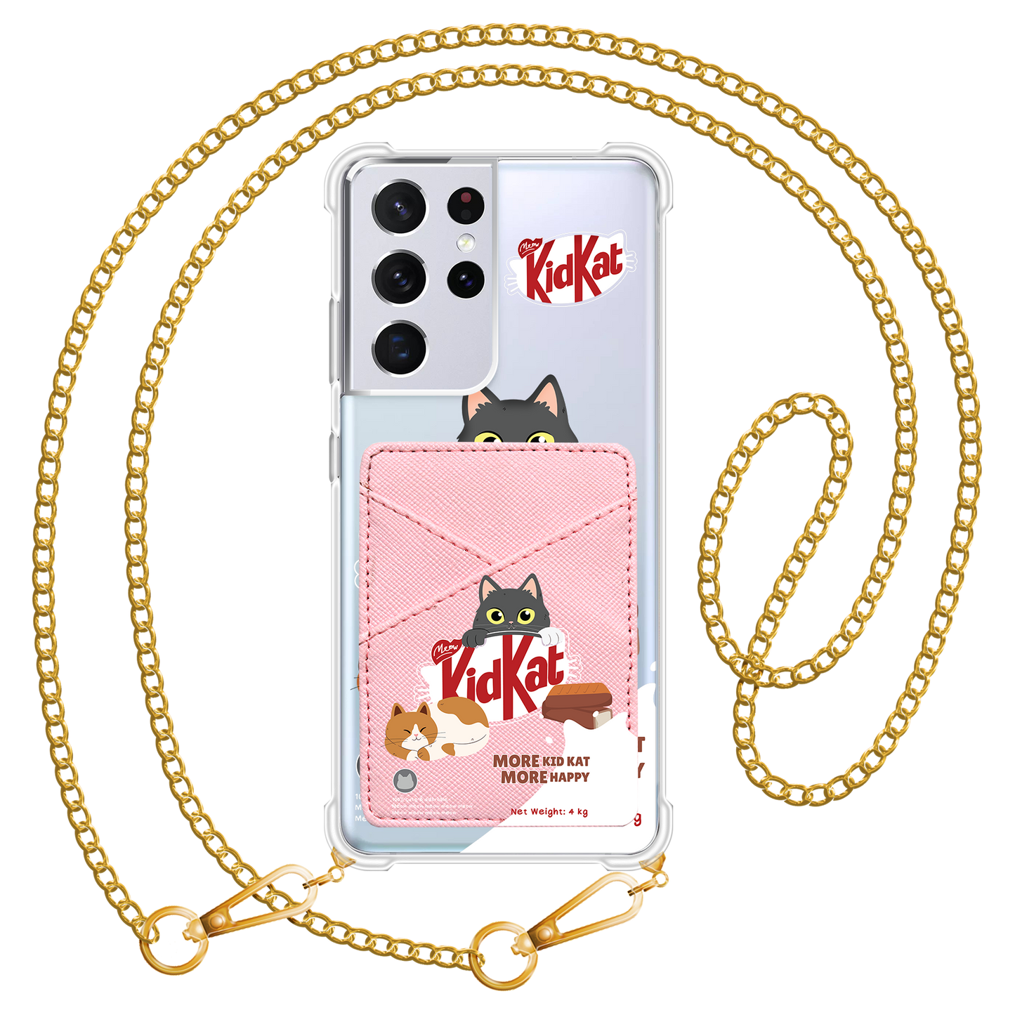 Android Phone Wallet Case - Kidkat