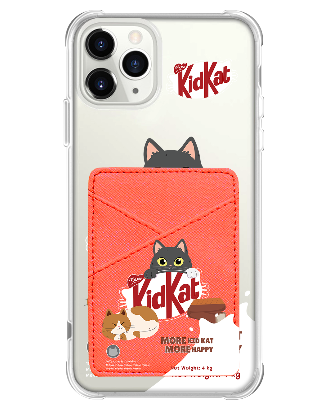 iPhone Phone Wallet Case - Kidkat