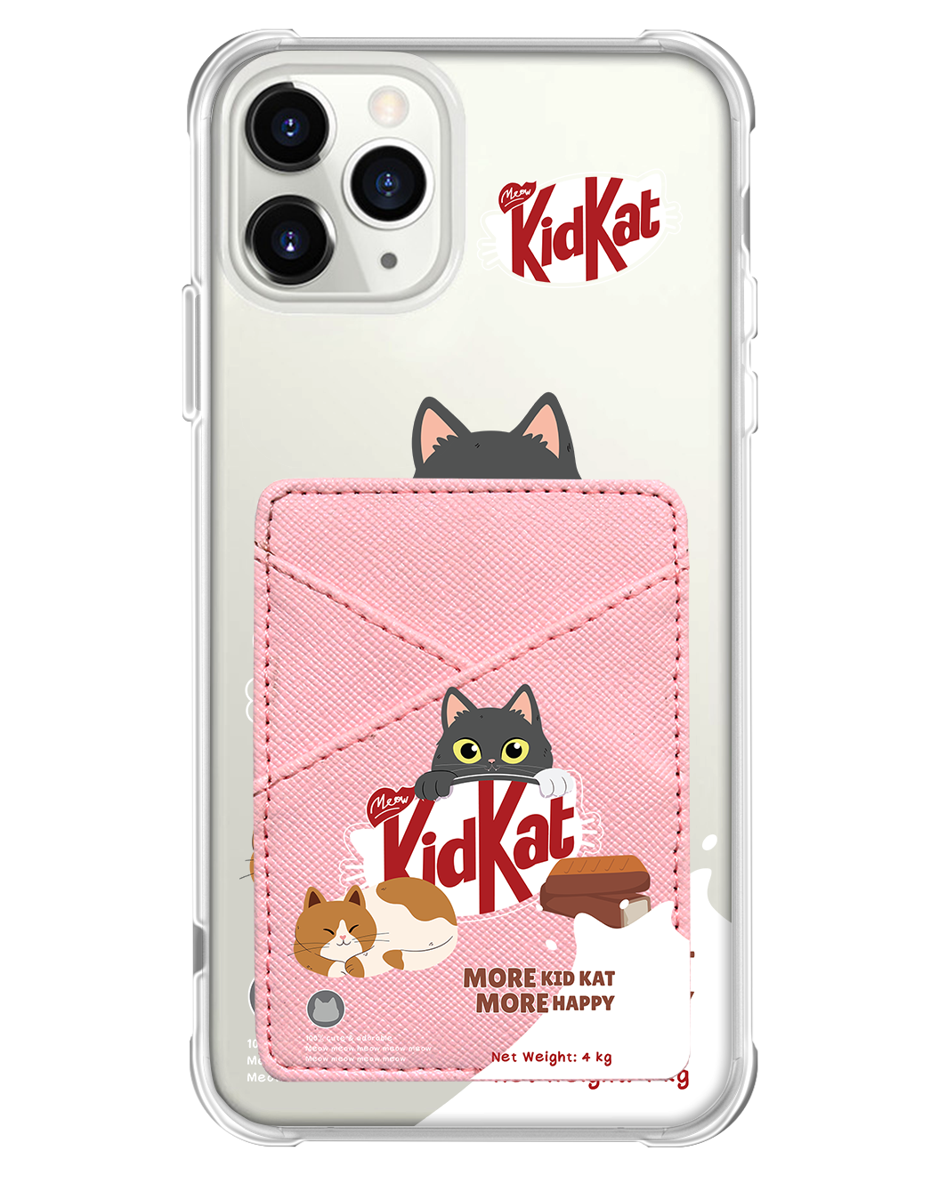 iPhone Phone Wallet Case - Kidkat