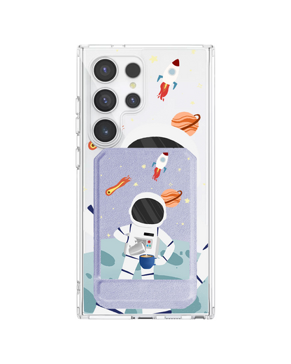 Android Magnetic Multifold Wallet - Baristronaut