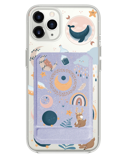 iPhone Magnetic Multifold Wallet - Boho