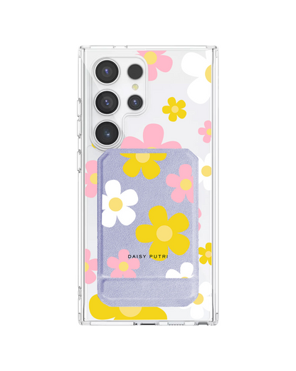 Android Magnetic Multifold Wallet - Daisy Fresh