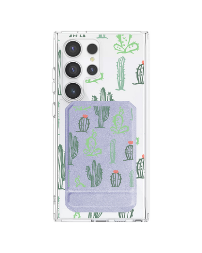 Android Magnetic Multifold Wallet - Cactus