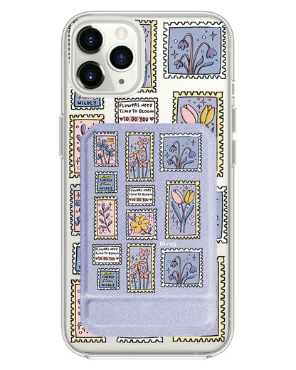 iPhone Magnetic Multifold Wallet - Time to Bloom