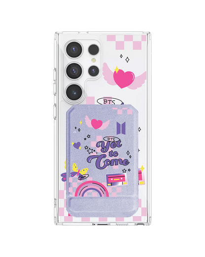 Android Magnetic Multifold Wallet - BTS Yet to Come