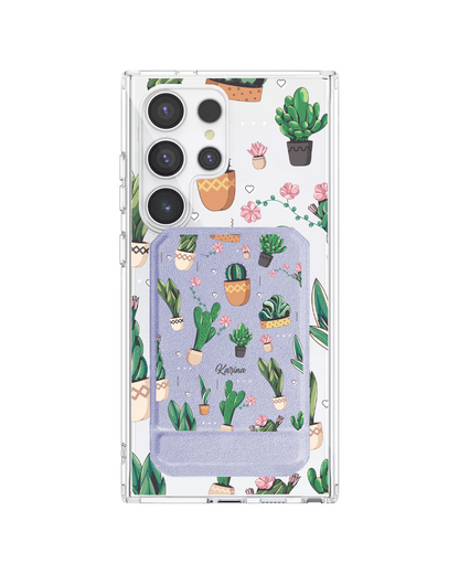 Android Magnetic Multifold Wallet - Cactus 3.0