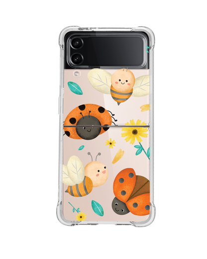 Android Flip / Fold Case - Lady Bug & Bee