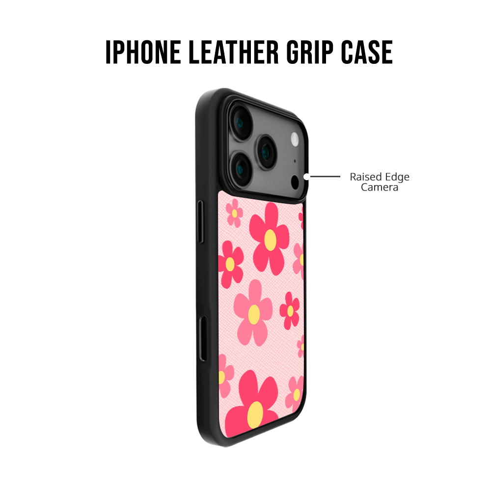 iPhone Leather Grip - Ticket To Mars