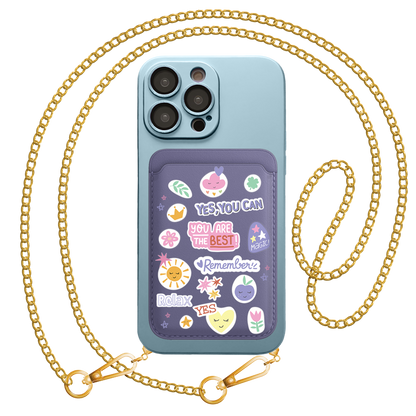 iPhone Magnetic Wallet Silicone Case - You are The Best 2.0