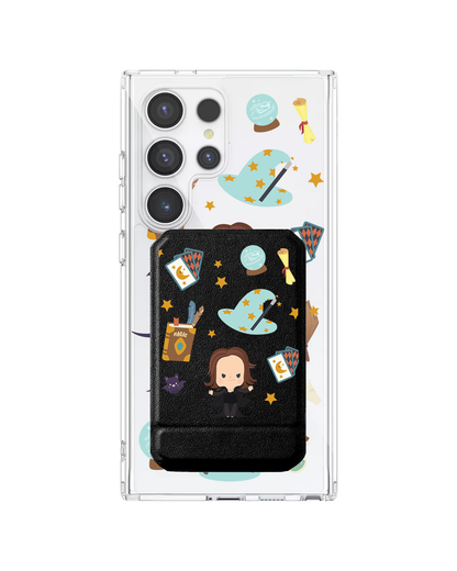 Android Magnetic Multifold Wallet - Little Hogwarts