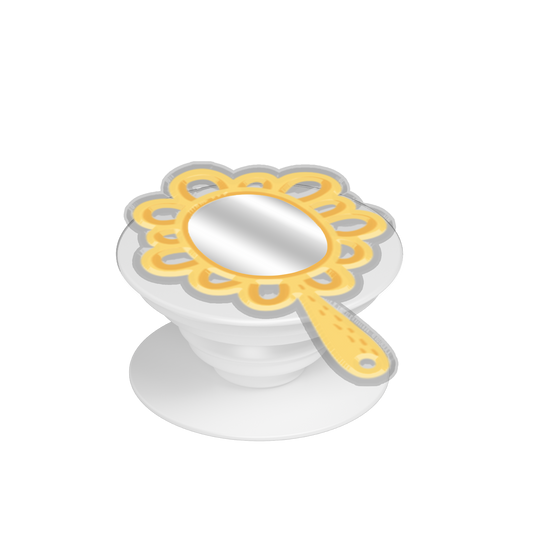Pop Up Grip Mirror - Little Princess