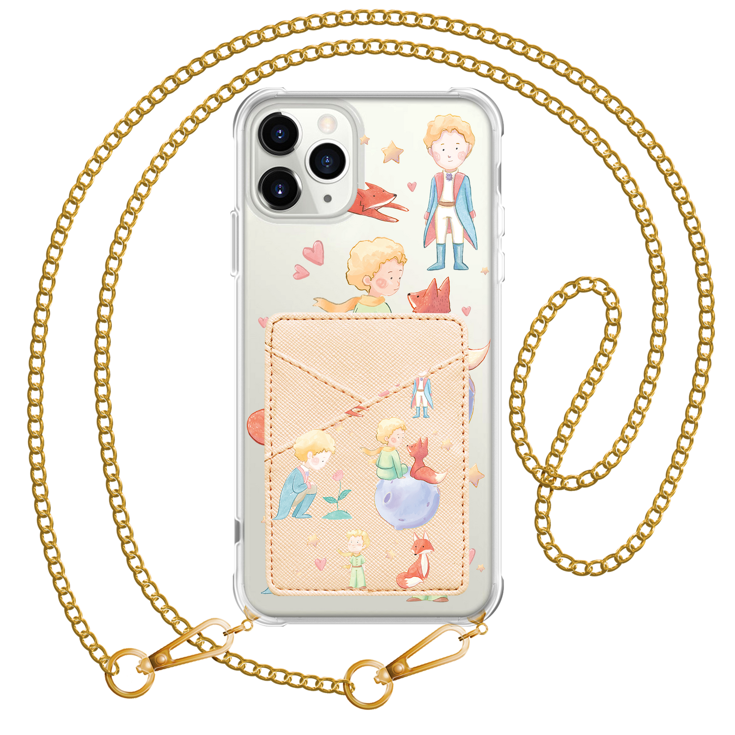 iPhone Phone Wallet Case - Little Prince & Fox