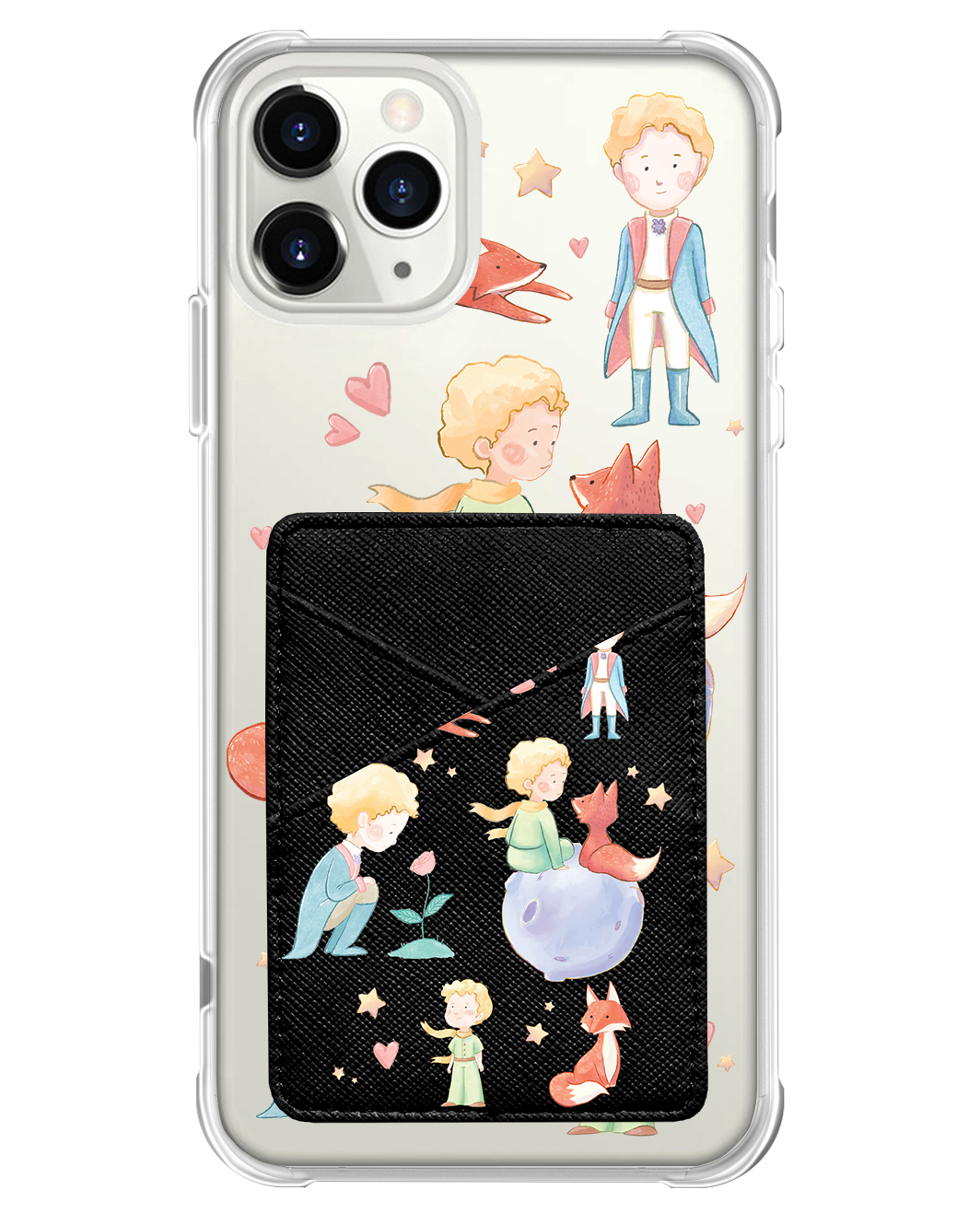 iPhone Phone Wallet Case - Little Prince & Fox