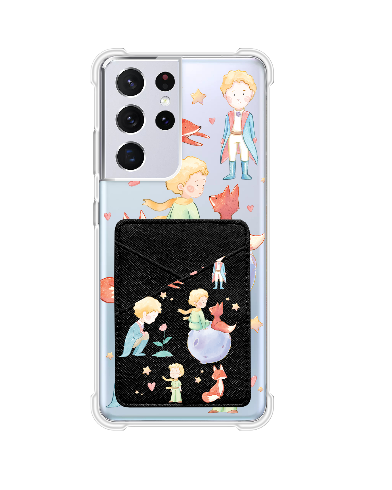 Android Phone Wallet Case - Little Prince & Fox