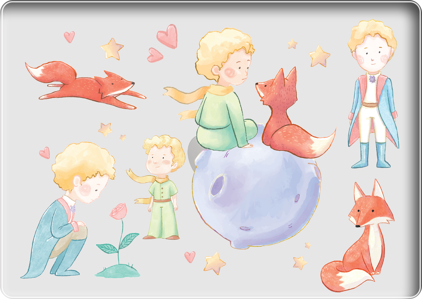 MacBook Snap Case - Little Prince & Fox