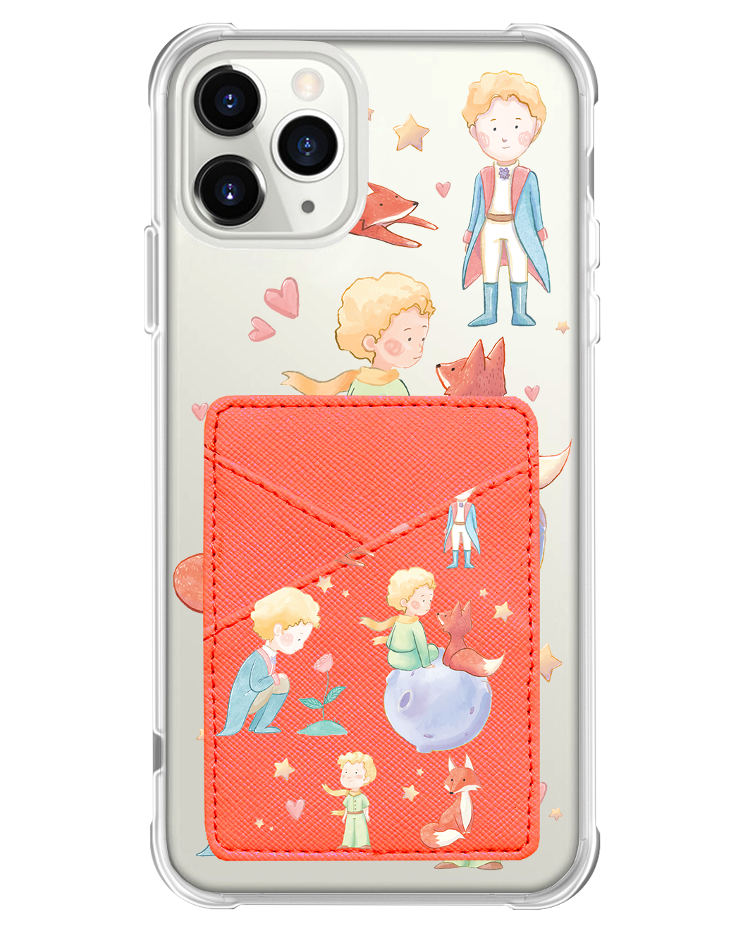 iPhone Phone Wallet Case - Little Prince & Fox