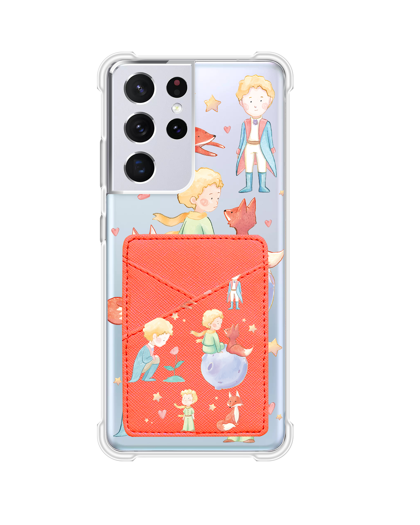 Android Phone Wallet Case - Little Prince & Fox