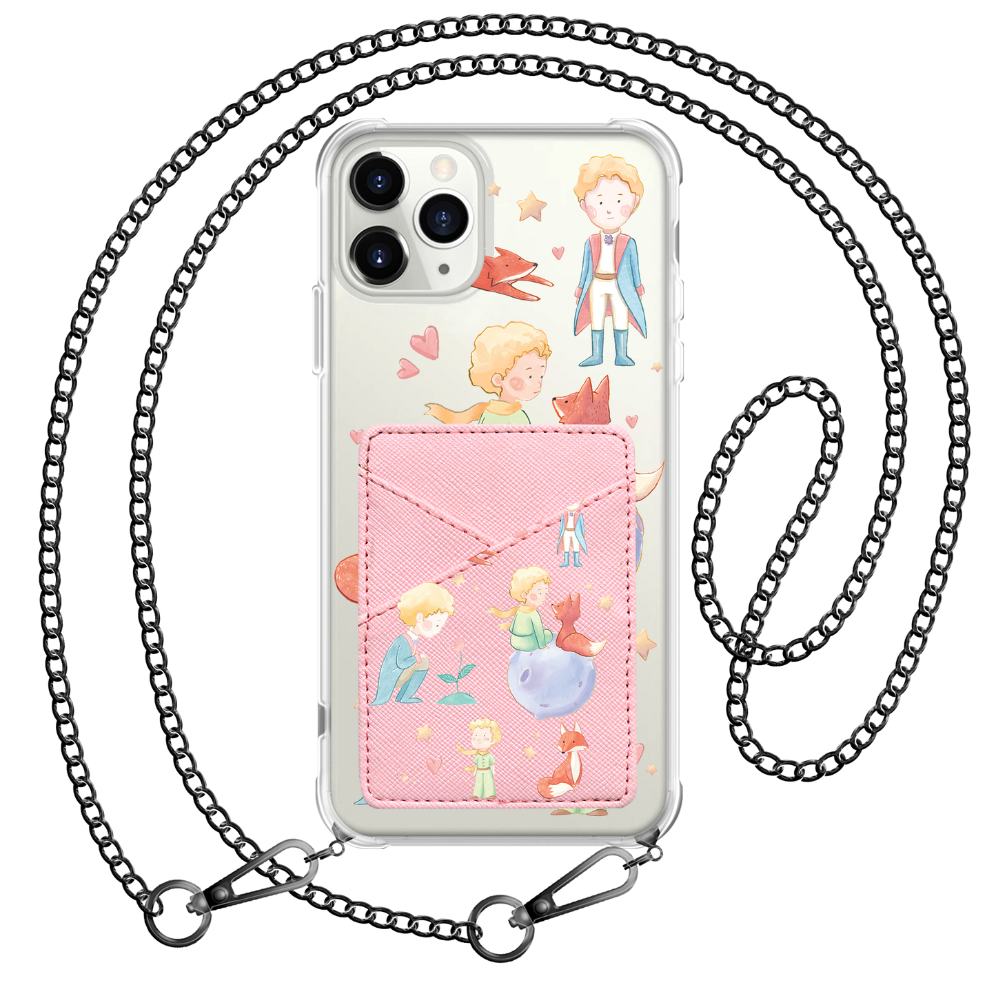 iPhone Phone Wallet Case - Little Prince & Fox