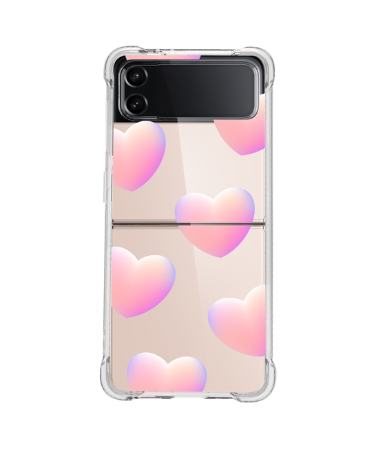 Android Flip / Fold Case - Love Shapes