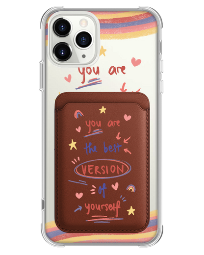 iPhone Magnetic Wallet Case - Love Yourself