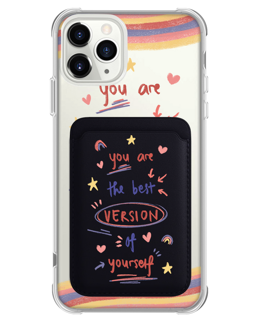 iPhone Magnetic Wallet Case - Love Yourself
