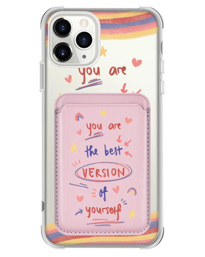 iPhone Magnetic Wallet Case - Love Yourself