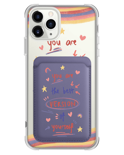 iPhone Magnetic Wallet Case - Love Yourself