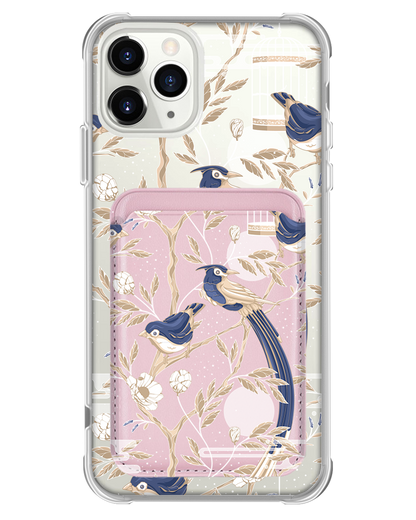 iPhone Magnetic Wallet Case - Lovebird 1.0