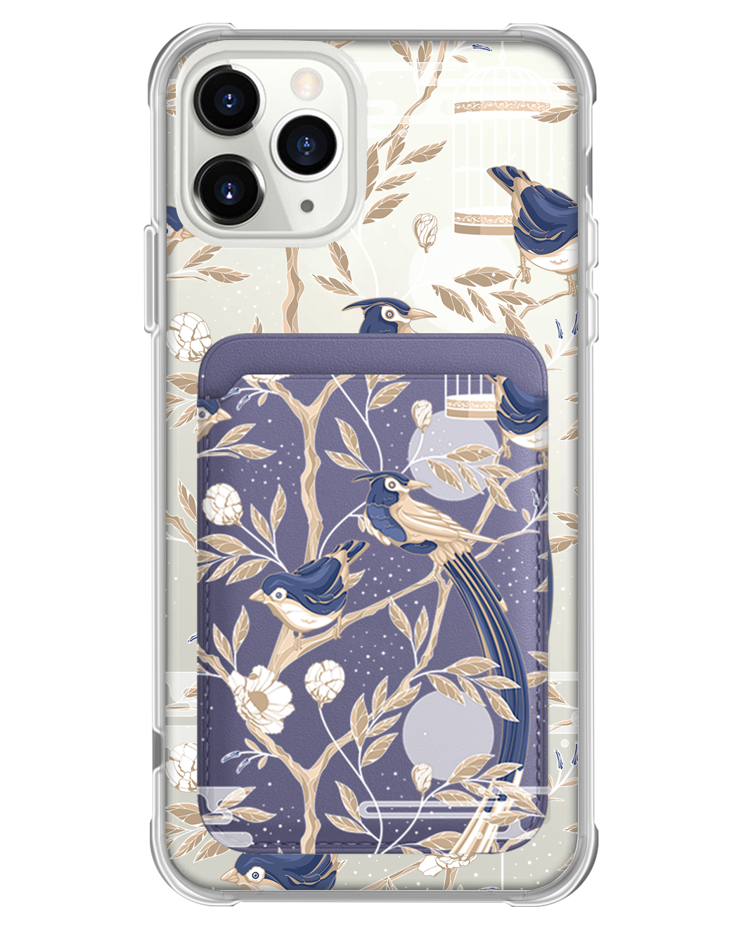 iPhone Magnetic Wallet Case - Lovebird 1.0