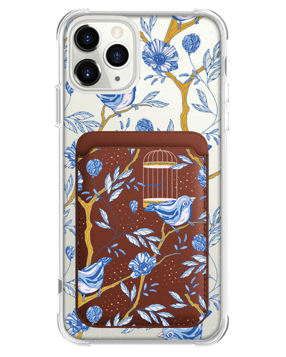 iPhone Magnetic Wallet Case - Lovebird 10.0