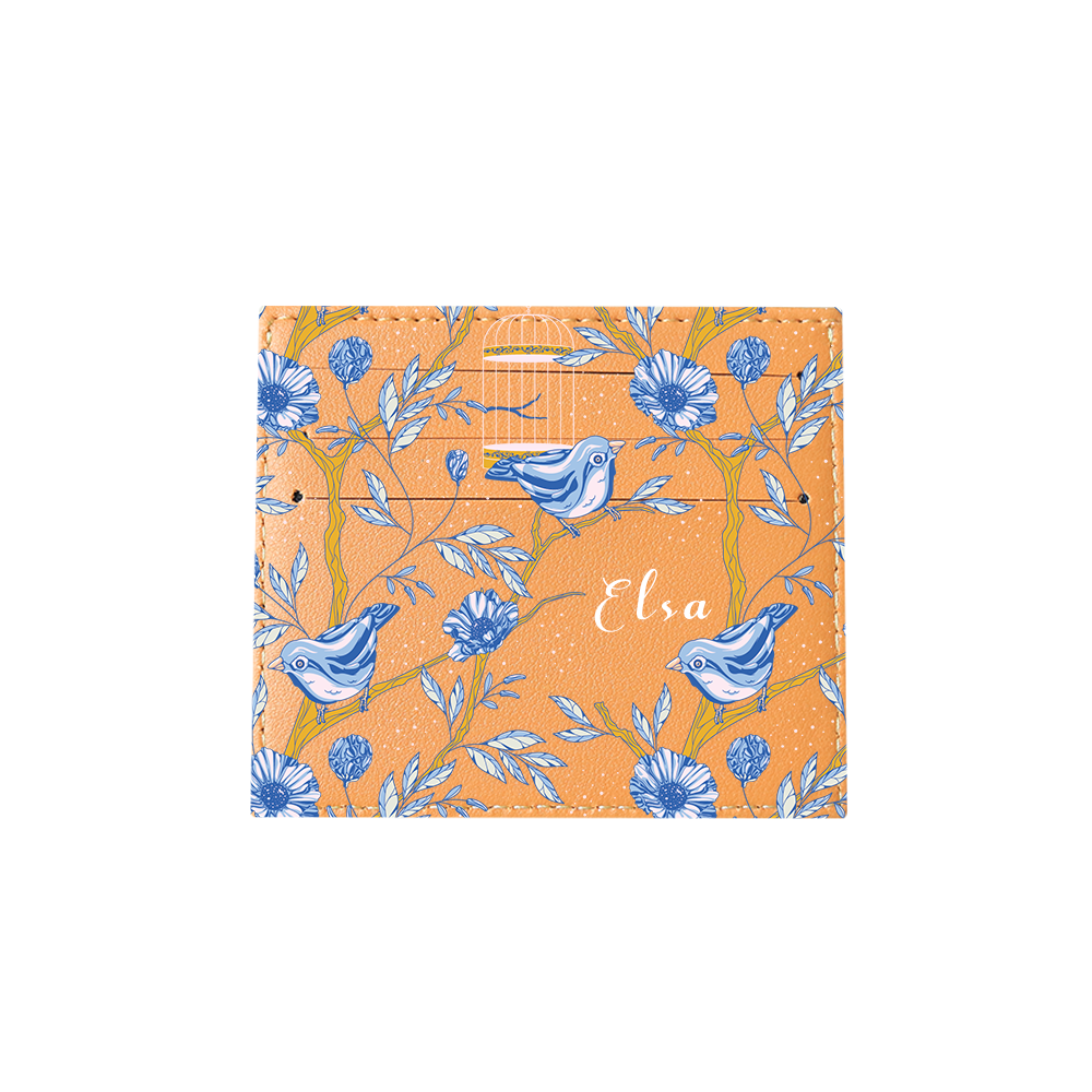 6 Slots Card Holder - Lovebird 10.0