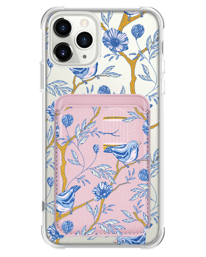 iPhone Magnetic Wallet Case - Lovebird 10.0