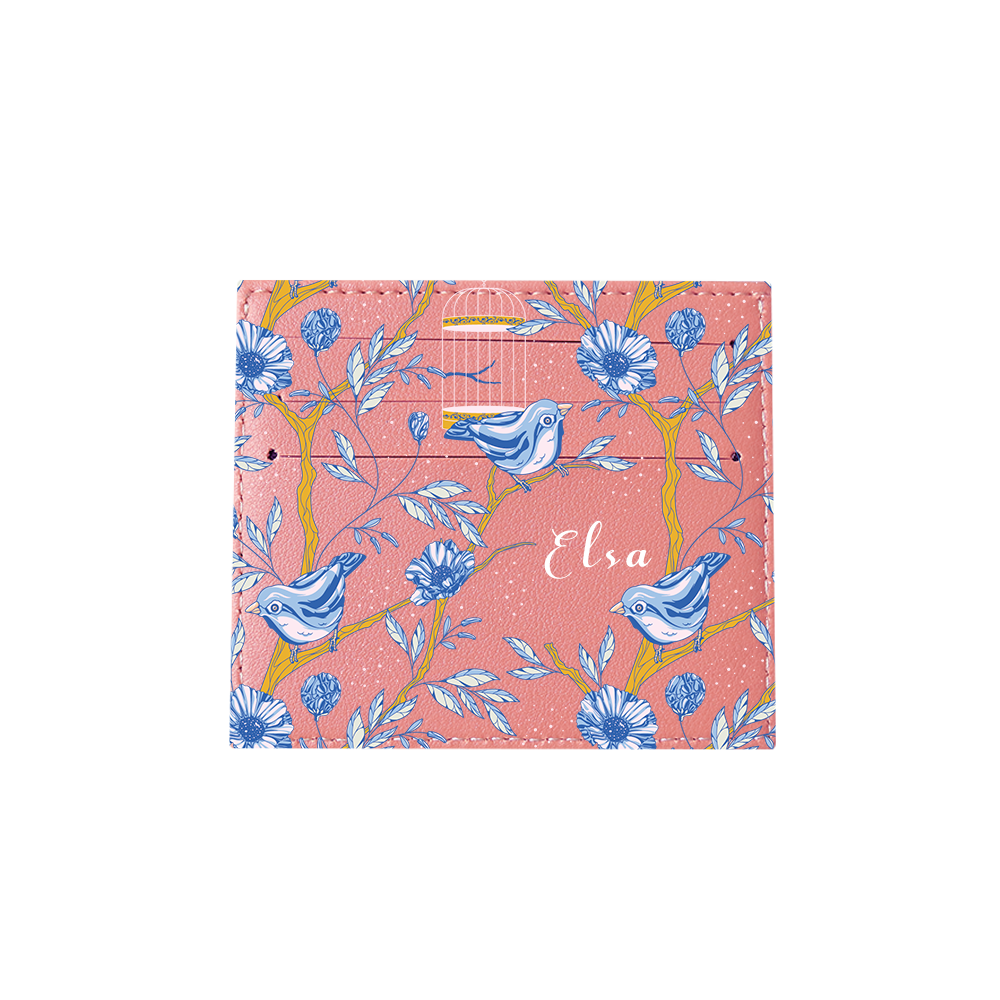 6 Slots Card Holder - Lovebird 10.0