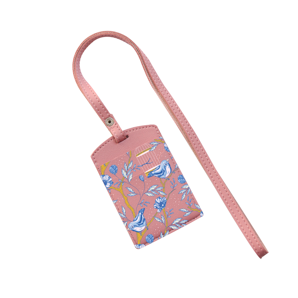 Vegan Leather Lanyard - Lovebird 10.0