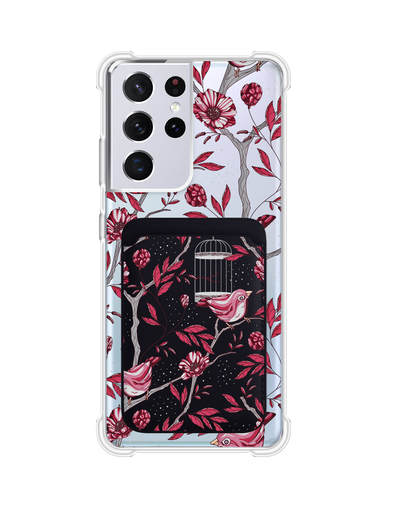 Android Magnetic Wallet Case - Lovebird 11.0
