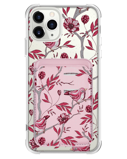 iPhone Magnetic Wallet Case - Lovebird 11.0
