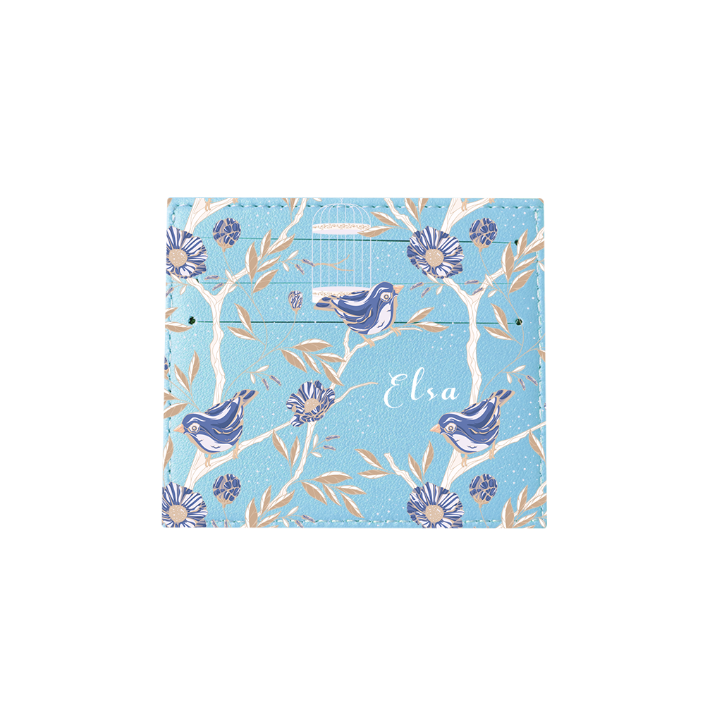 6 Slots Card Holder - Lovebird 12.0