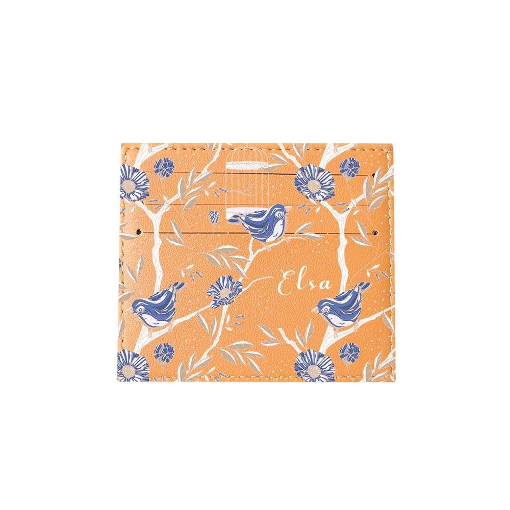 6 Slots Card Holder - Lovebird 12.0