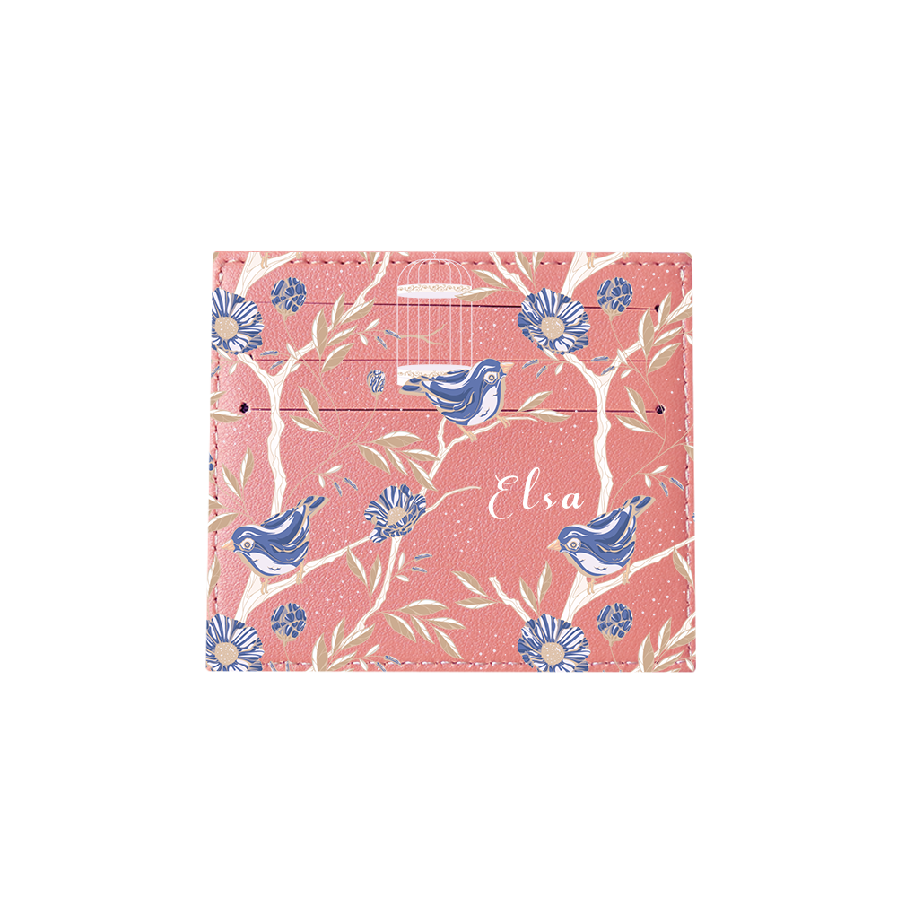 6 Slots Card Holder - Lovebird 12.0