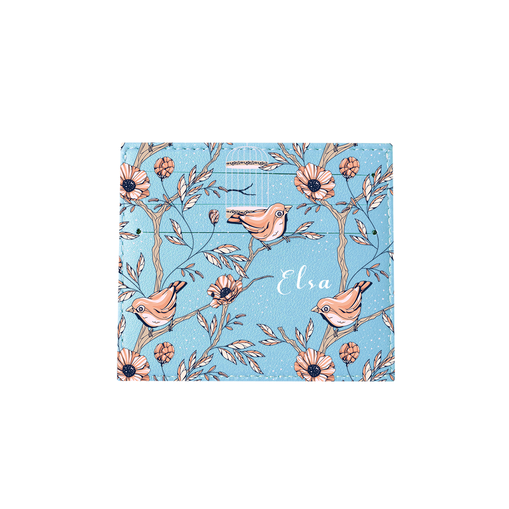 6 Slots Card Holder - Lovebird 13.0